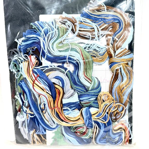 Christmas Traditions Reindeer & Forest Scene Cross Stitch Kit - New/Sealed - Picture 6 of 6